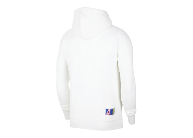 Paris jordan outlet hoodie white