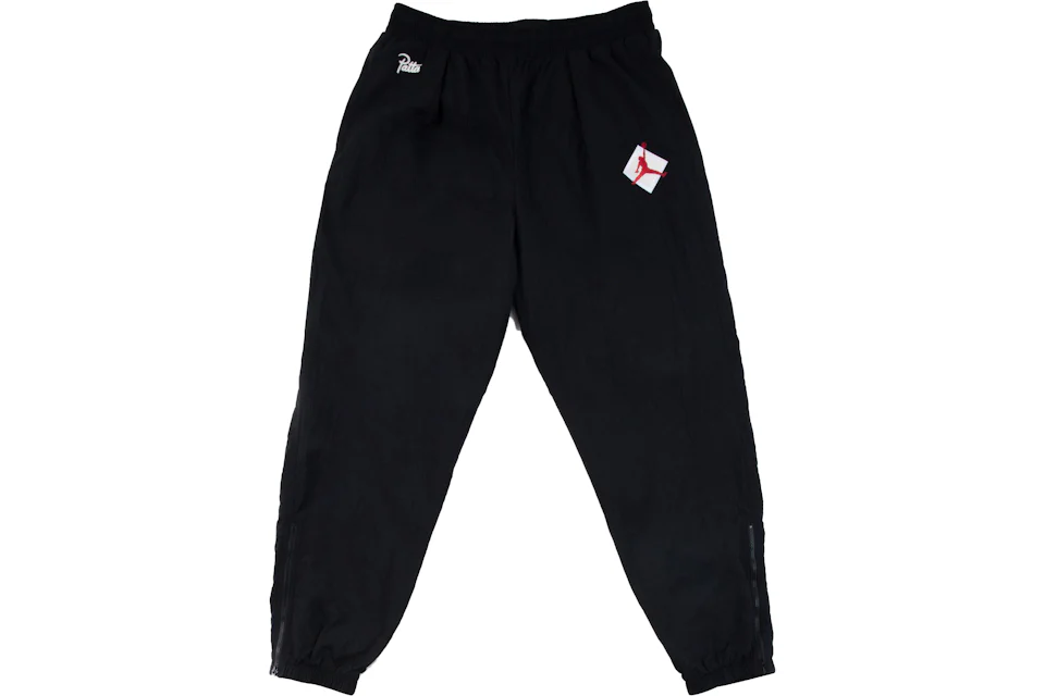 Black jordan online track pants