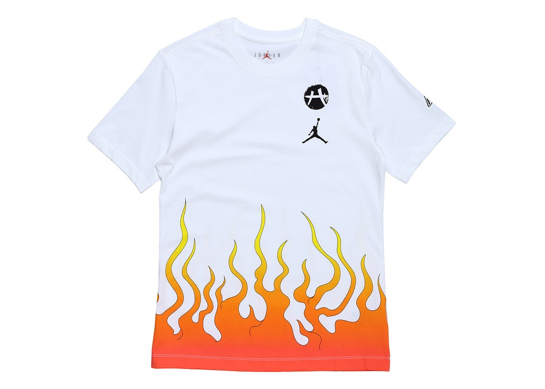 Pre-owned Jordan X Rui Hachimura Ntr T-shirt (asia Sizing) White