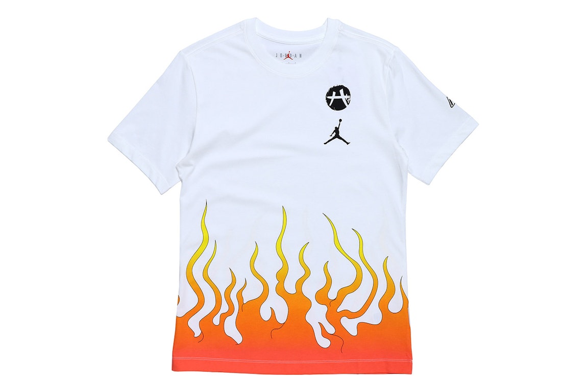 Pre-owned Jordan X Rui Hachimura Ntr T-shirt (asia Sizing) White