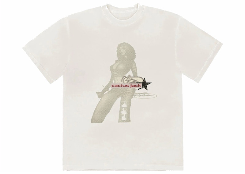 Travis Scott Cactus Jack Digital Girl Tee White