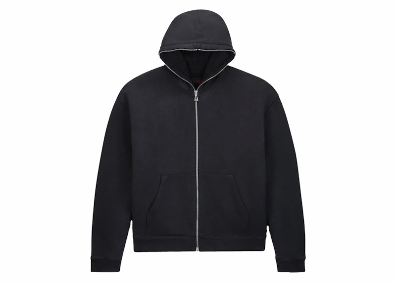 Jordan x Travis Scott Full Zip Hoodie Black Men s SS24 US