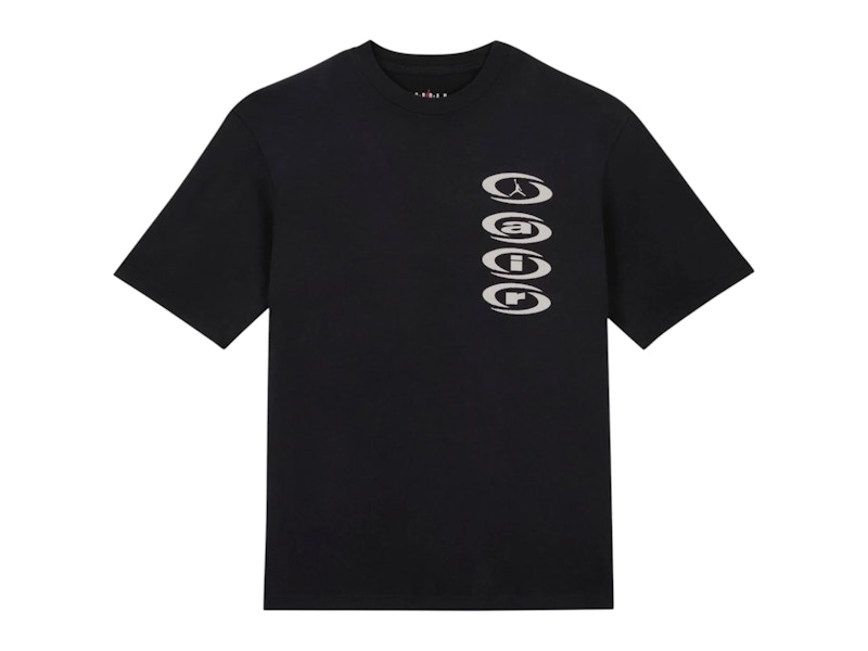 Pre-owned Jordan Men's X Travis Scott Jumpman Jack T-shirt (asia Sizing) In Black