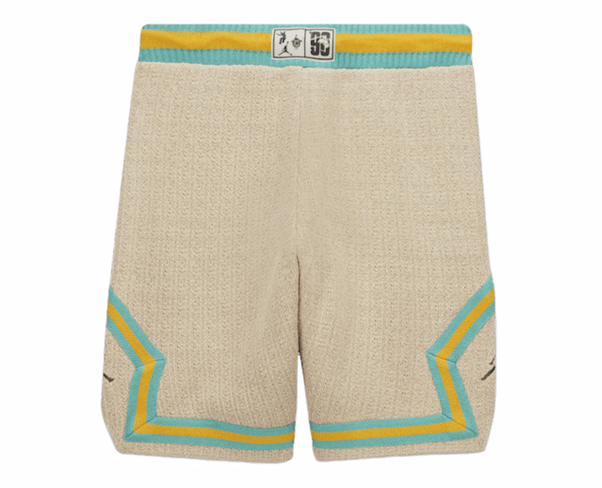 Shorts - Teal x Baroque Jordan US x Brown/Washed Supply Men\'s - FW23 Diamond Beauty UNION Bephies