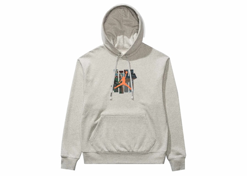 Jordan x Undefeated Hoodie Grey Men s FW22 GB