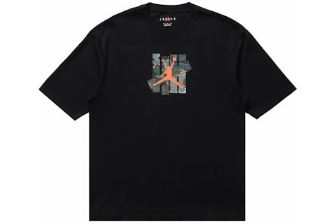 Jordan x Undefeated Strikes Tee Black Men's FW22 US