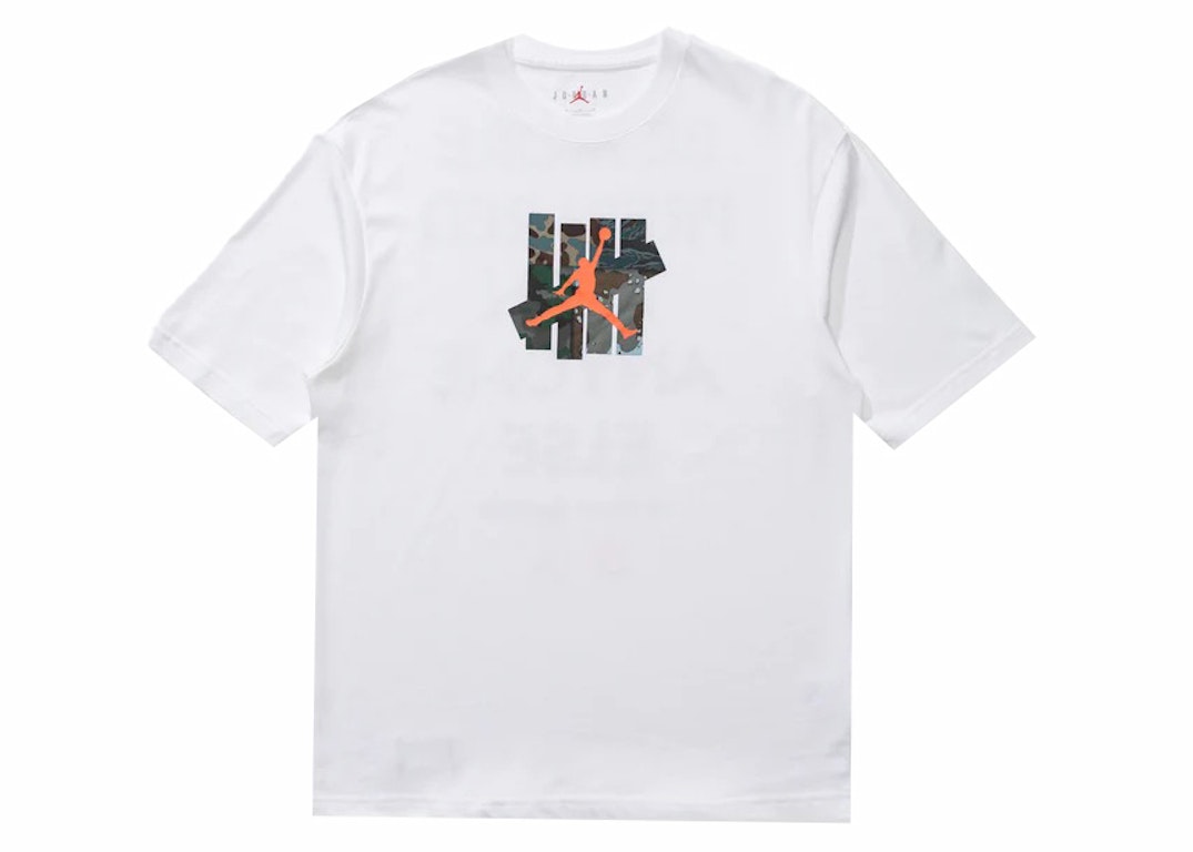 Pre-owned Jordan X Undefeated Strikes Tee White