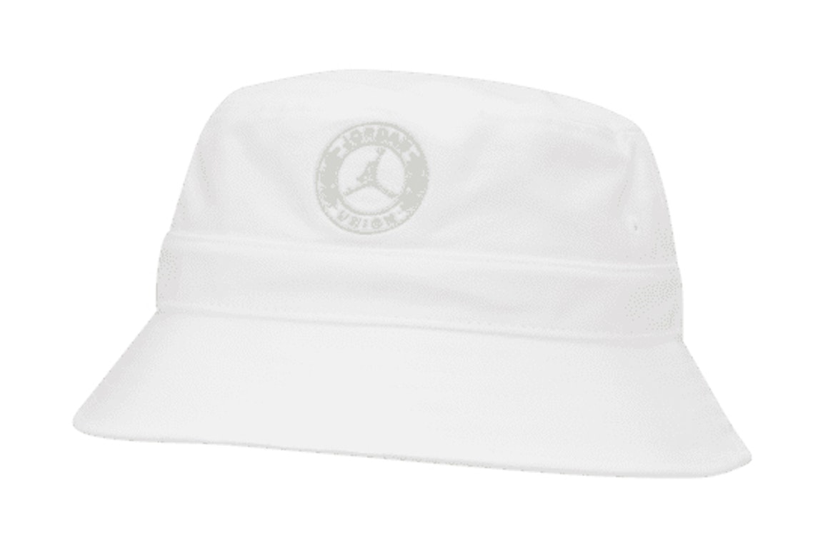 Pre-owned Jordan X Union Bucket Hat White/grey Haze