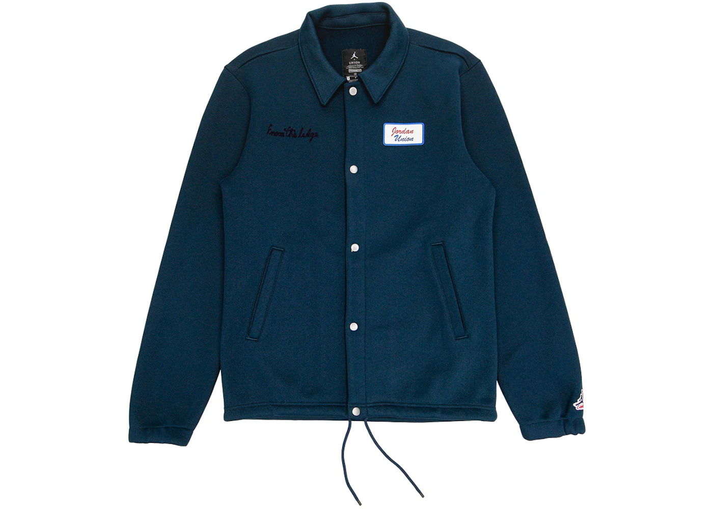 Jordan x Union Coaches Jacket Navy Men's FW20 US