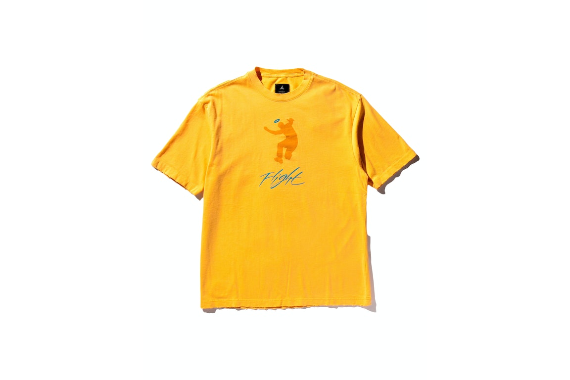 Pre-owned Jordan X Union M J Gfx T-shirt Sport Gold