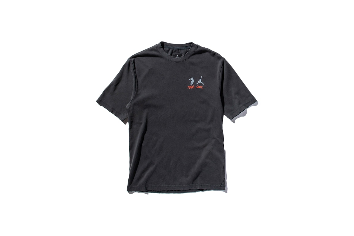 Pre-owned Jordan X Union M J T-shirt Off Noir