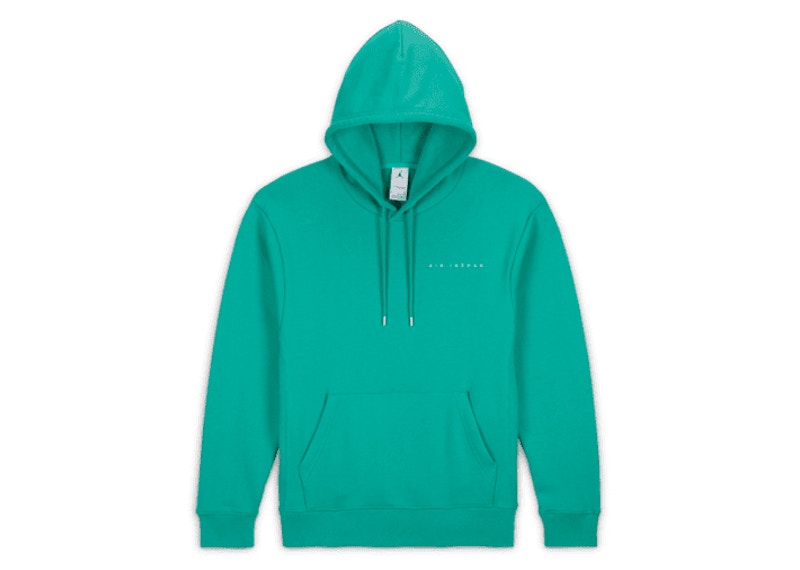 Jordan x Union MJ Fleece Hoodie Kinetic Green/White Men's - SS23 - US