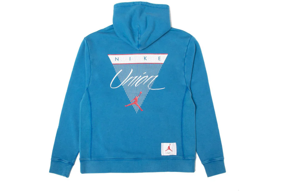 Jordan x Union NRG Vault AJ Flight Hoodie Blue