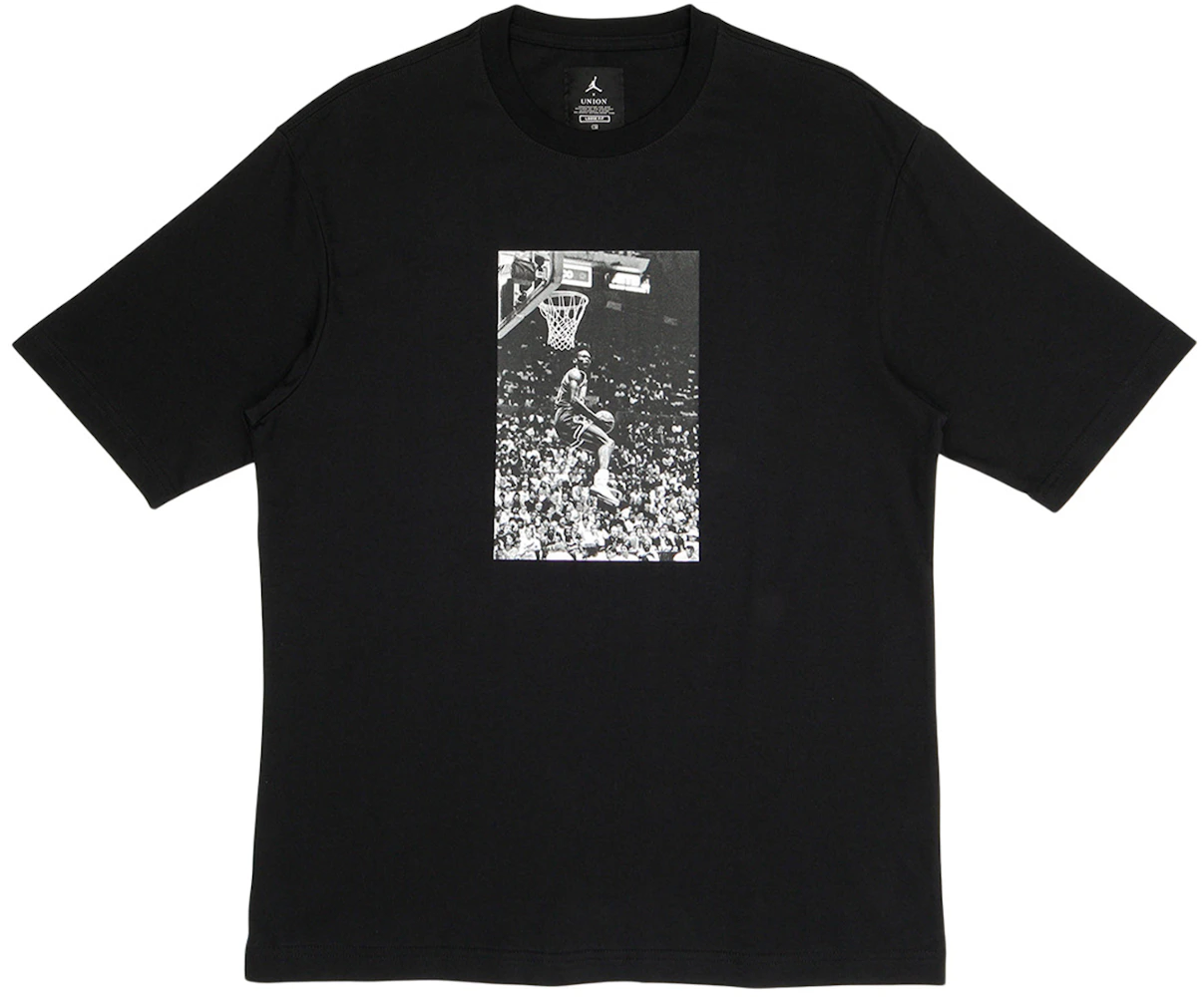 Jordan x Union Reverse Dunk T-Shirt Black