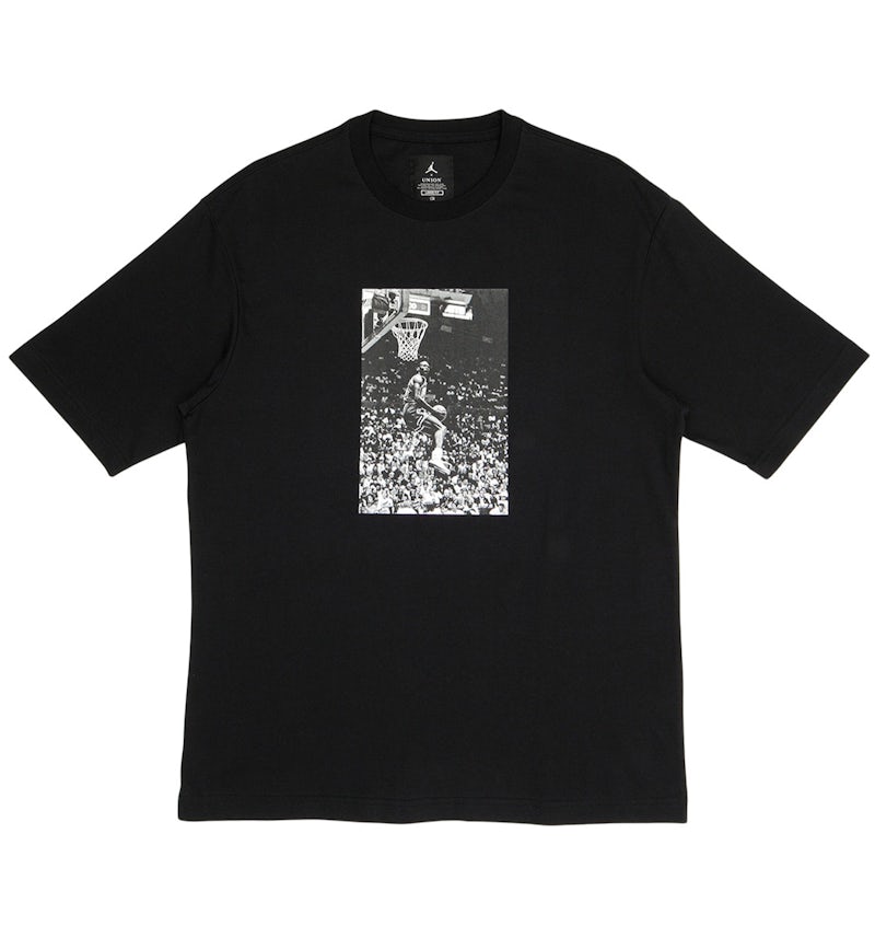 Jordan x Union Reverse Dunk T-Shirt Black Men's FW20 US