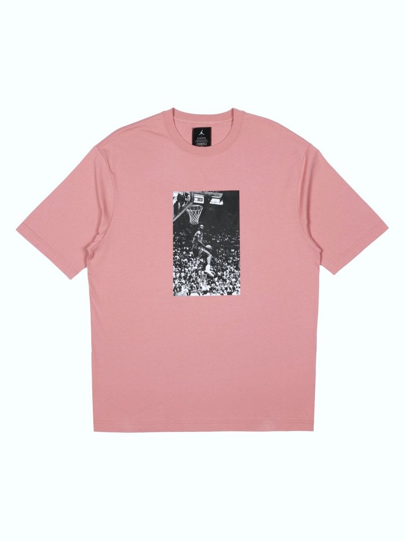 mens pink jordan shirt