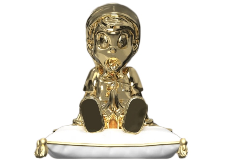 Juce Gace Mighty Jaxx A Wood Awakening Chill-Out: Porcelain Figure (Gold  Chrome Edition)