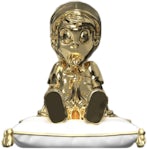 Juce Gace Mighty Jaxx A Wood Awakening Chill-Out: Porcelain Figure (Gold Chrome Edition)