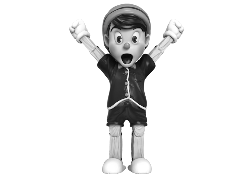 Juce Gace Mighty Jaxx A Wood Awakening (Mono Edition) Figure - JP