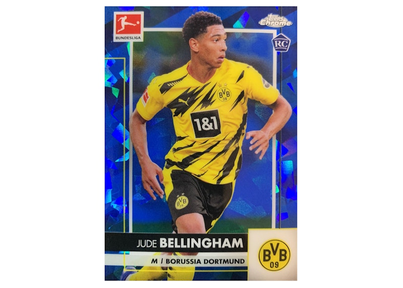 Jude Bellingham 2020 Topps Chrome Bundesliga Sapphire Rookie #31 