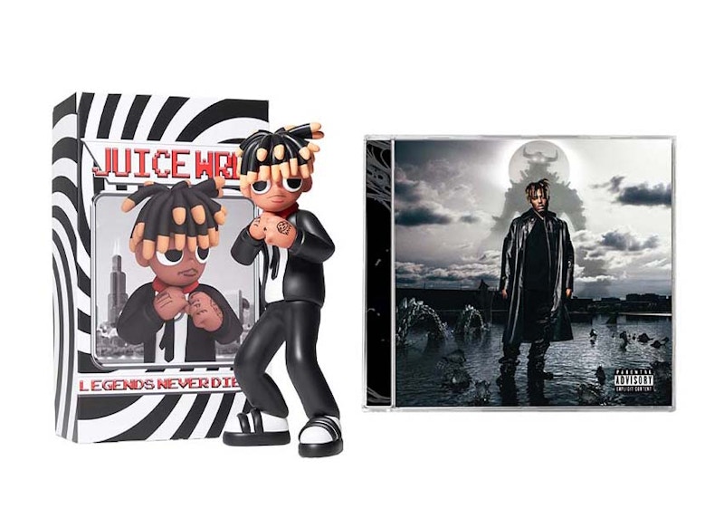 Juice Wrld Vinyl Figure + CD Box Set