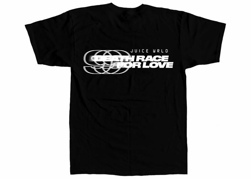 Juice Wrld Death Race for Love Tshirt Black Men's FW22 US
