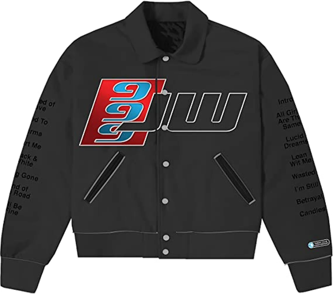 Juice Wrld GBGR Racing Jacket Black Men's - US