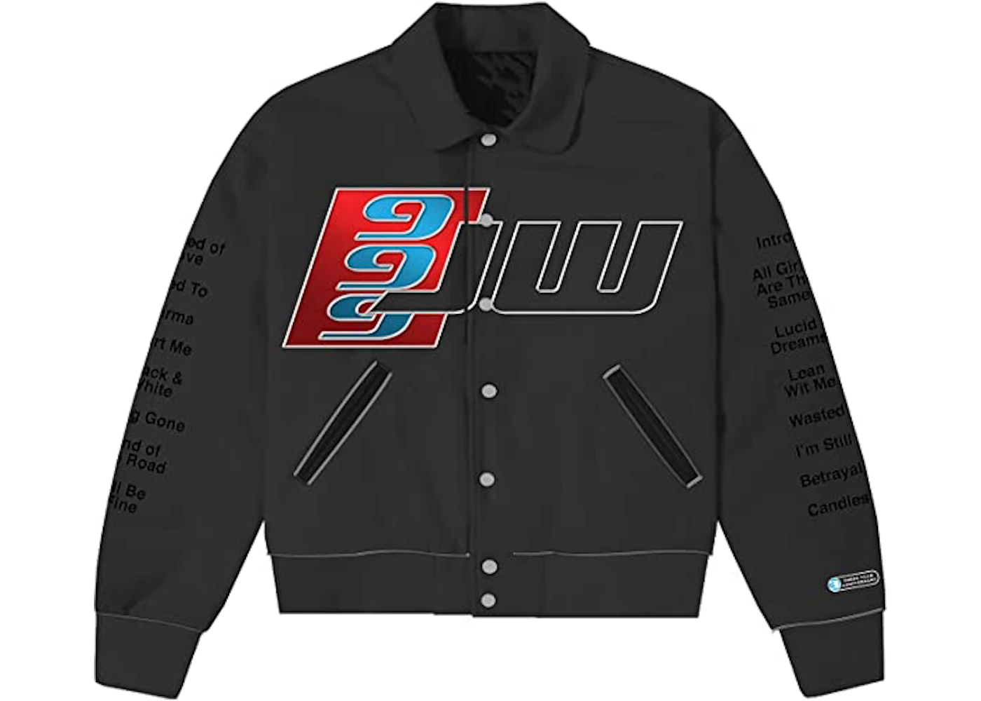 Juice Wrld GBGR Racing Jacket Black Homme - FR