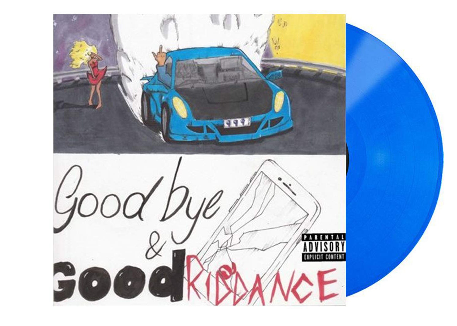 Juice Wrld Goodbye  Good Riddance LP Vinyl Blue - US