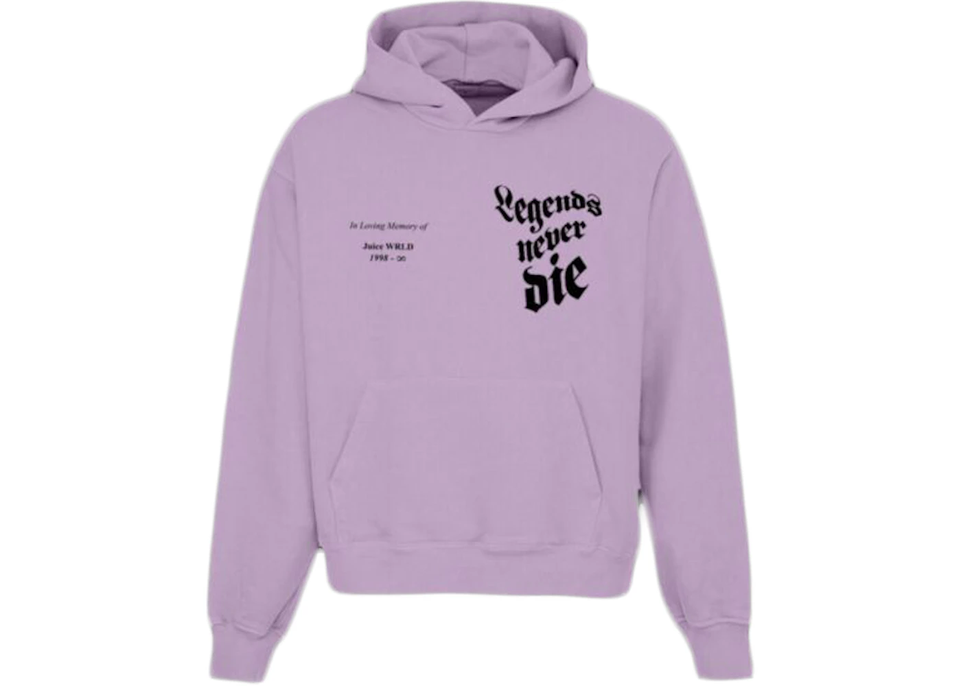 Juice wrld 2025 merch hoodie