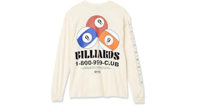 Juice Wrld Men 1-800-999 Club L/S T-shirt Cream