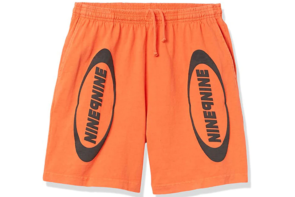 Juice Wrld NINE9NINE Shorts Orange
