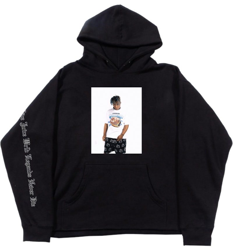 Juice Wrld X Revenge Photo Hoodie Black Men's SS20 US