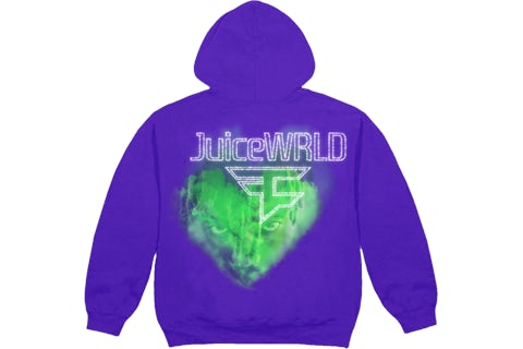 Juice Wrld x Faze Clan Clouds Hoodie Purple Men s SS20 US
