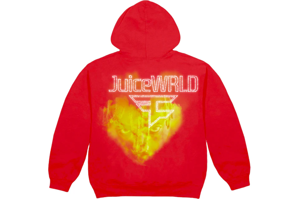 Faze clan hoodie red Clearance