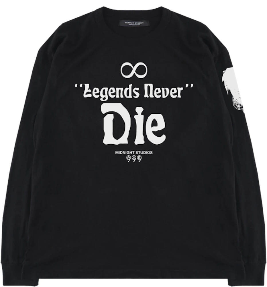 Juice Wrld X Revenge Legends Never Die Hoodie Black Men's - SS20 - US