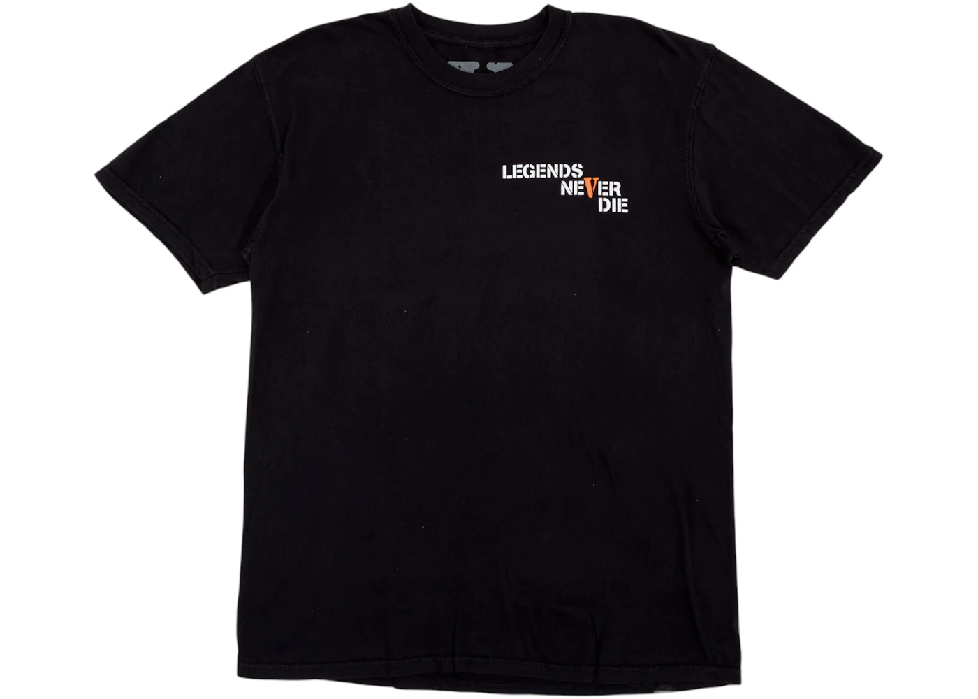 Juice Wrld x Vlone 999 T-Shirt Black Men's SS20 US