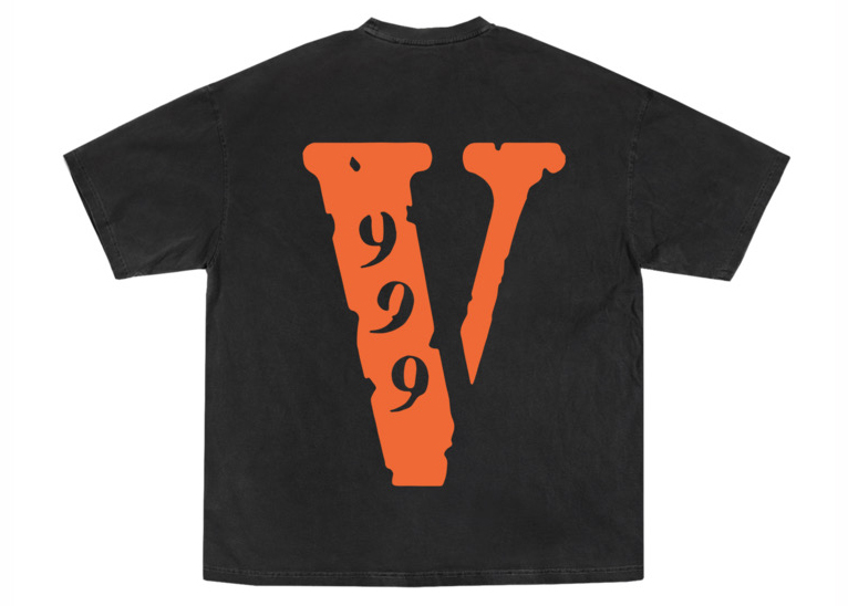 Juice Wrld x Vlone 999 T-Shirt Black Men's - SS20 - GB