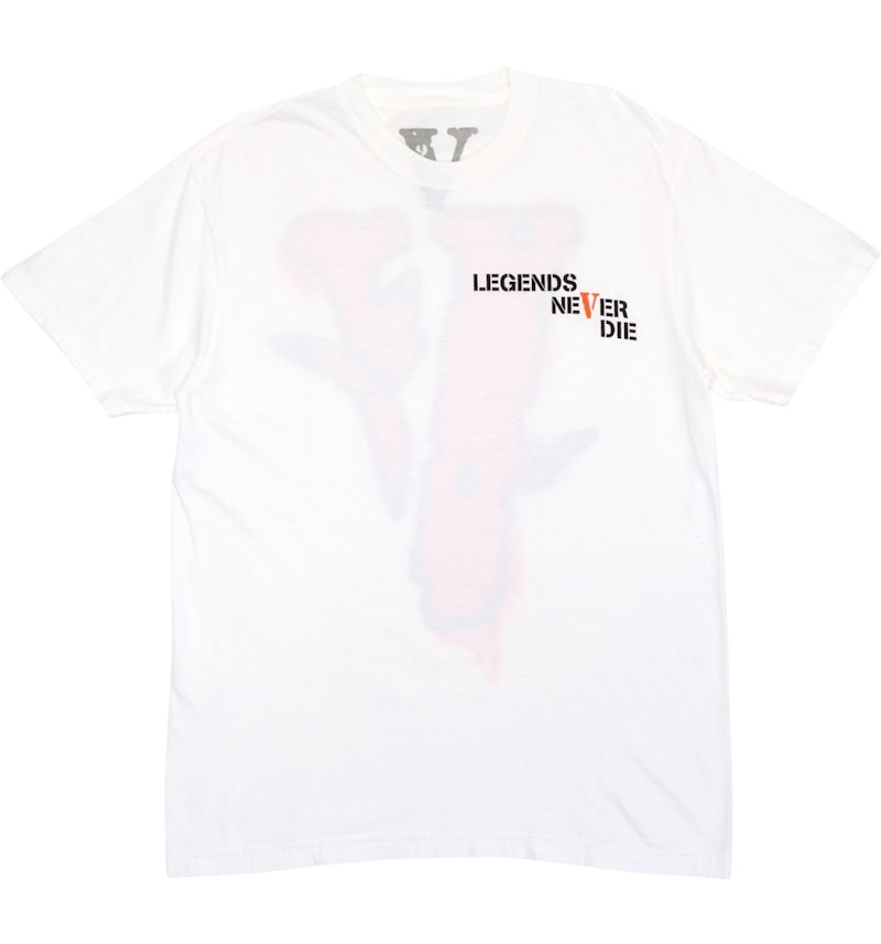 Juice Wrld x Vlone Butterfly T-Shirt White Men's SS20 GB