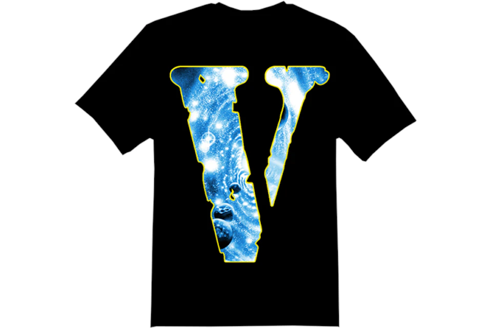 Juice Wrld x Vlone Cosmic Racer T-Shirt Black