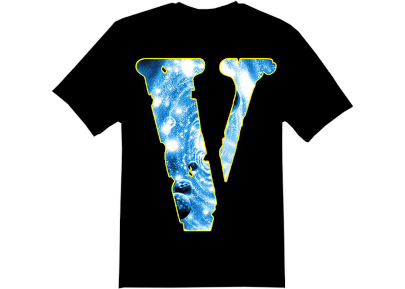 Juice Wrld x Vlone Cosmic Racer T-Shirt Black