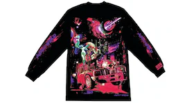 Juice Wrld x Vlone Galaxy Longsleeve T-shirt Black