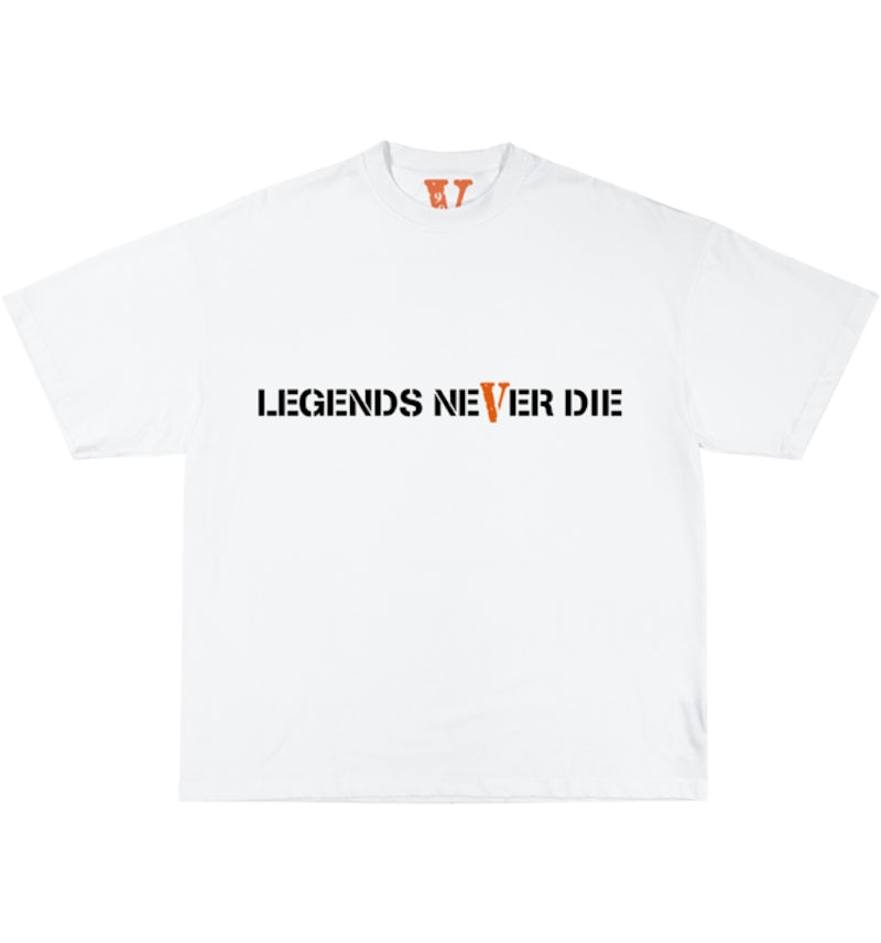 Juice Wrld x Vlone LND 999 Tee White Men's SS20 US1
