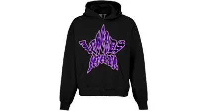 Purple juice wrld vlone hoodie Clearance