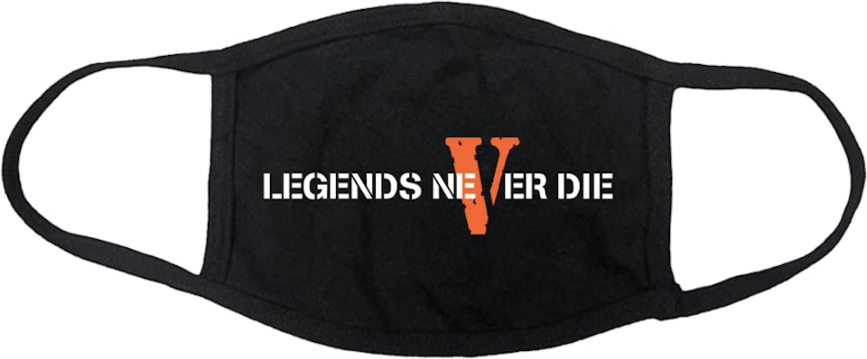 Juice Wrld x Vlone Legends Never Die Facemask Black - SS20 - CN