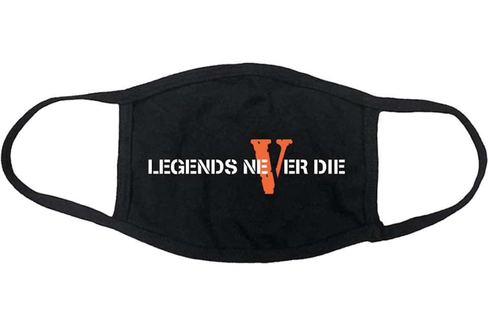 Juice Wrld x Vlone Legends Never Die Facemask Black - SS20 - US
