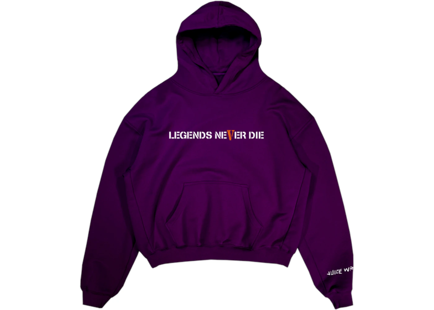 Purple 2025 vlone hoodie