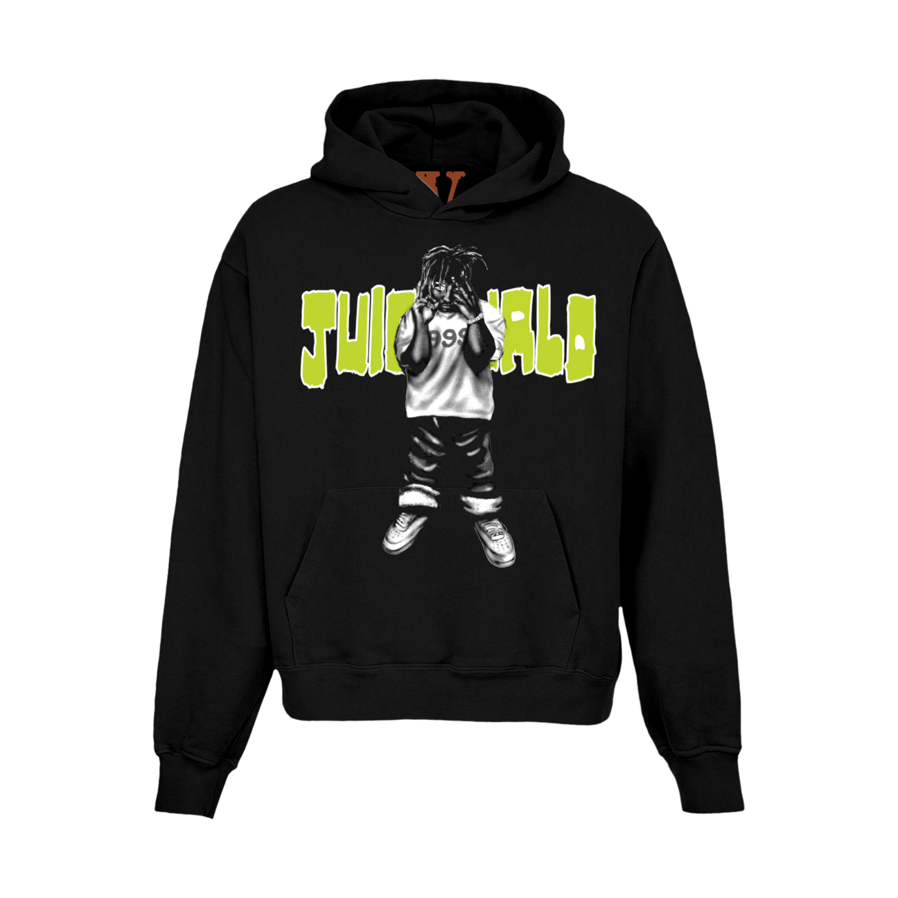 Juice Wrld x Vlone MOTY Hoodie Black