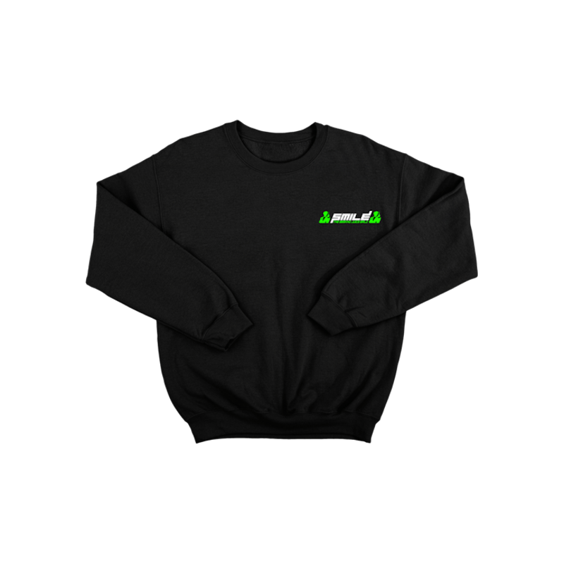 Juice Wrld x XO x Vlone Double Agent Crewneck Sweatshirt Black Men's