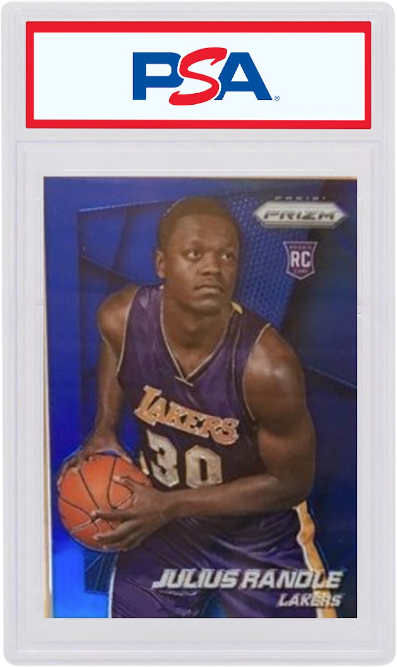 Julius Randle 2014 Panini Prizm Rookie Blue #257 (PSA or BGS Graded)